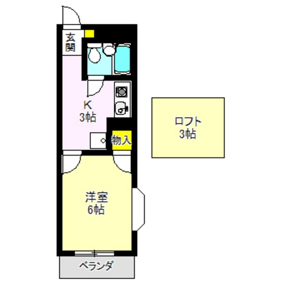 物件間取画像