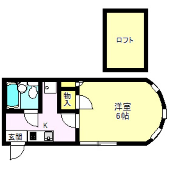 ＹＨドームの物件間取画像