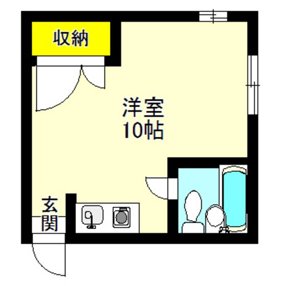 物件間取画像