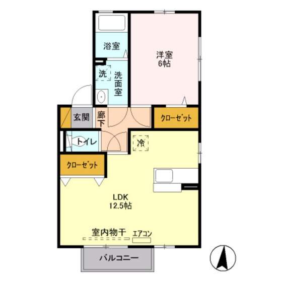 ボナールの物件間取画像