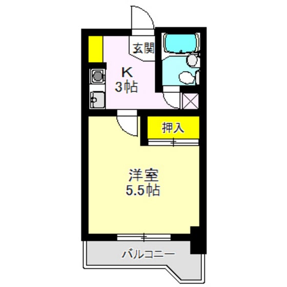 物件間取画像