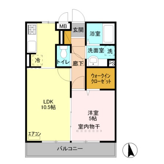 グレイスリーフの物件間取画像