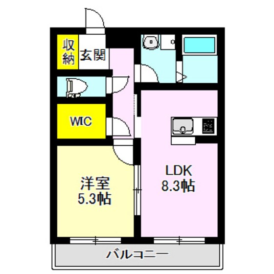 ハーベストプレイスの物件間取画像