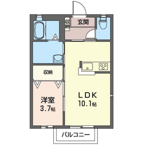 マストライフ高崎上大類の物件間取画像