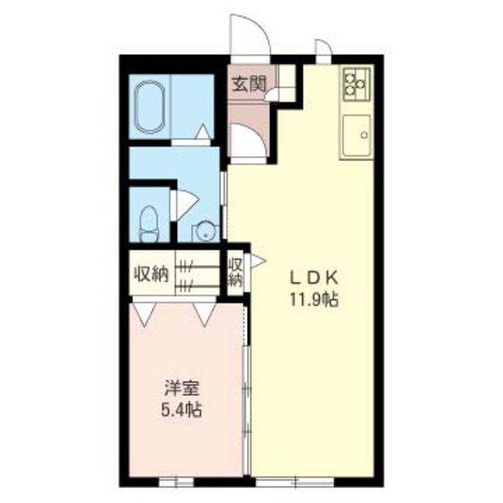 メルヴェーユの物件間取画像