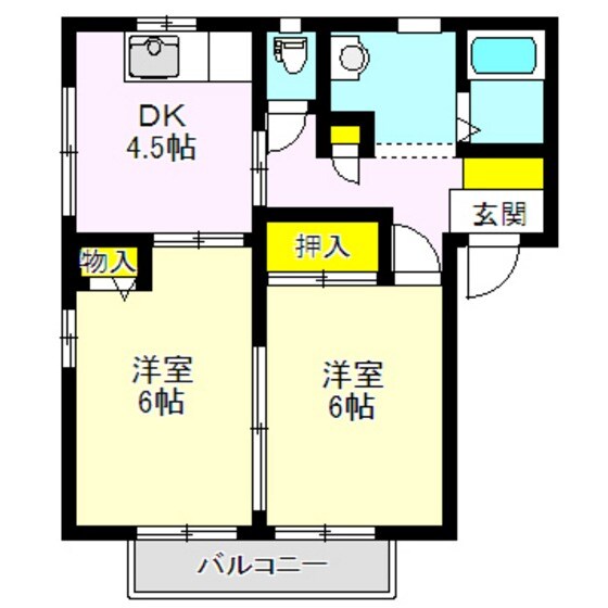 エミネンスの物件間取画像