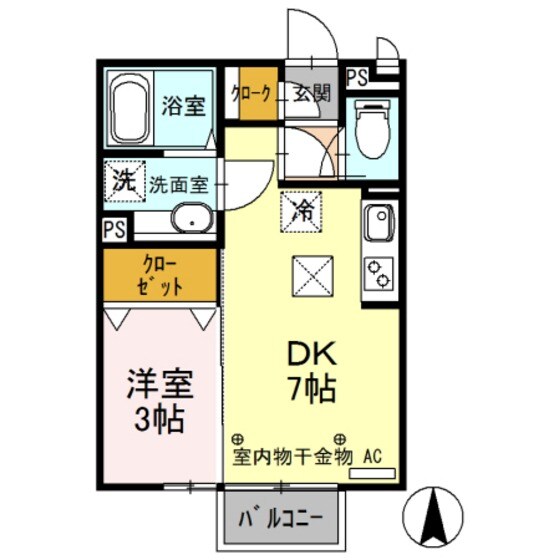 ＩＳＨＩＫＡＷＡ　ＨＩＬＬＳ　Ⅶの物件間取画像