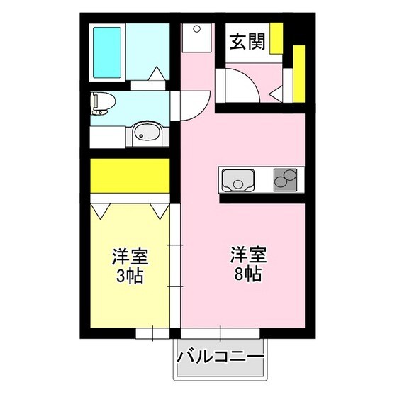 パール・メゾンⅢの物件間取画像