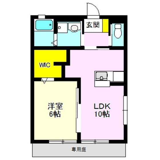 ロザージュの物件間取画像