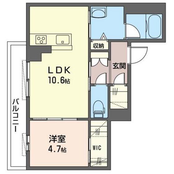 彩雲の物件間取画像