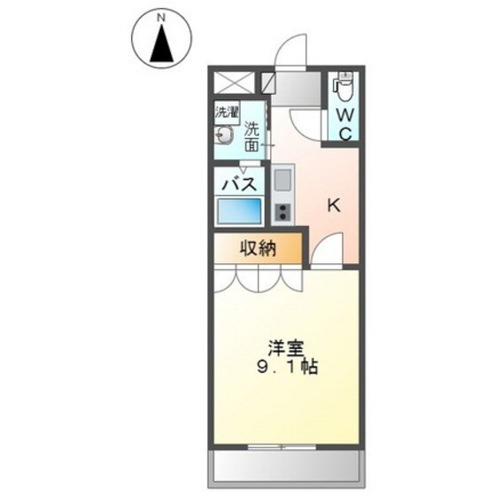 ポンテ　アルトの物件間取画像