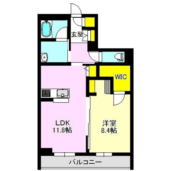 ＰＳレジデンス高崎の物件間取画像