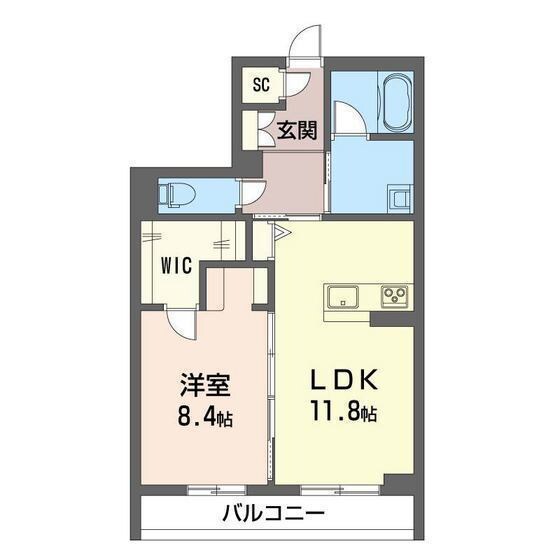 ＰＳレジデンス高崎の物件間取画像