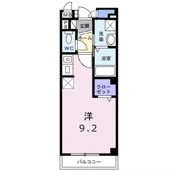 グロウステイト　Ｅの物件間取画像