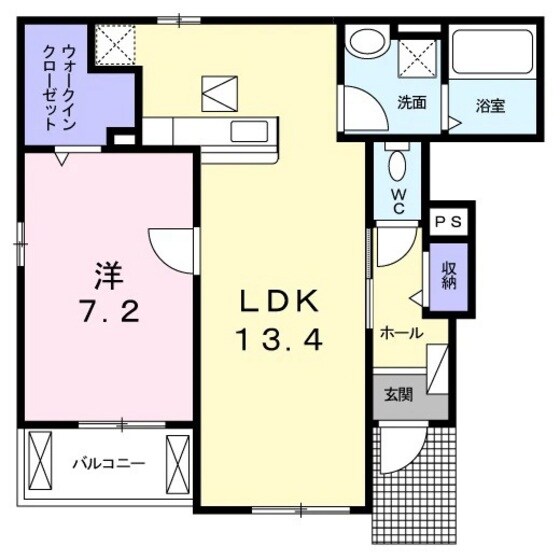 ライフシティ　ステイゴールドの物件間取画像