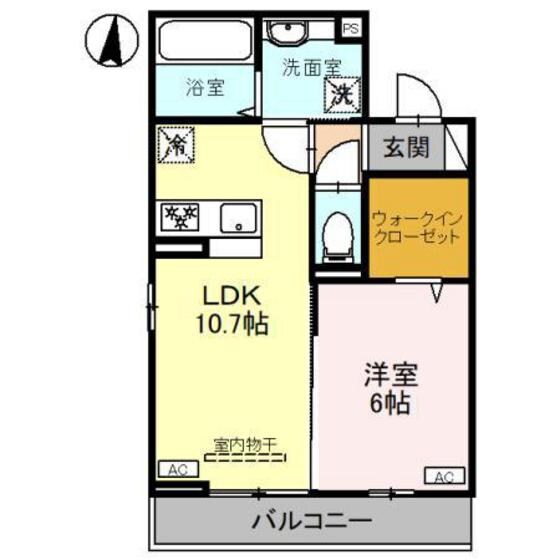 ラクーアの物件間取画像