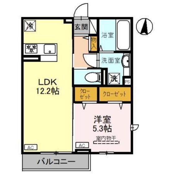 ラクーアの物件間取画像