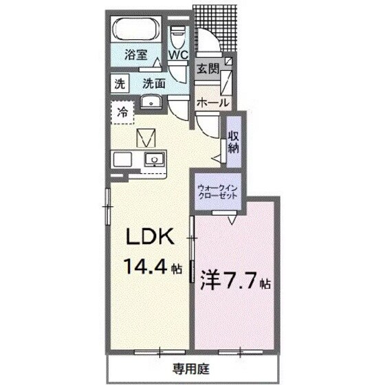 グランステラの物件間取画像