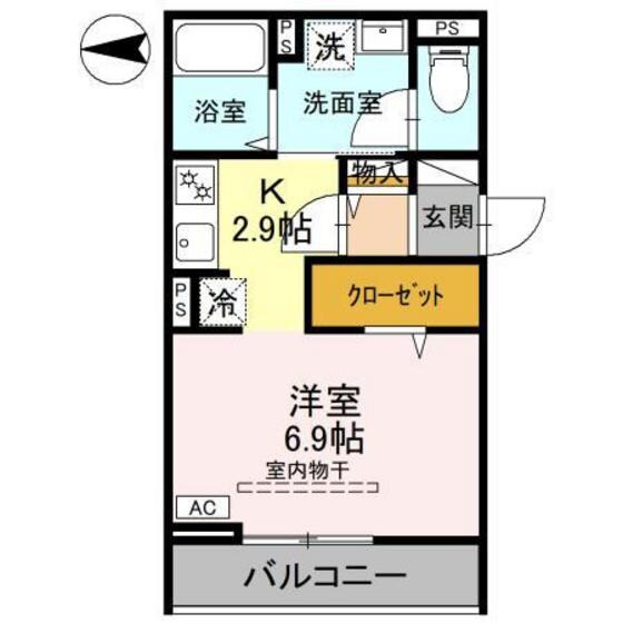 物件間取画像