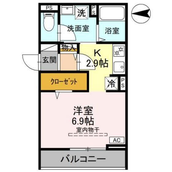 物件間取画像
