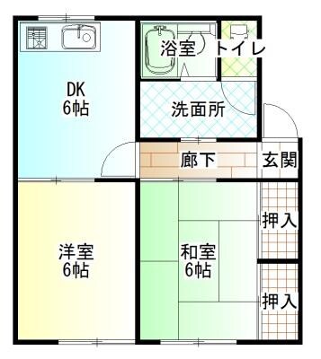 物件間取画像