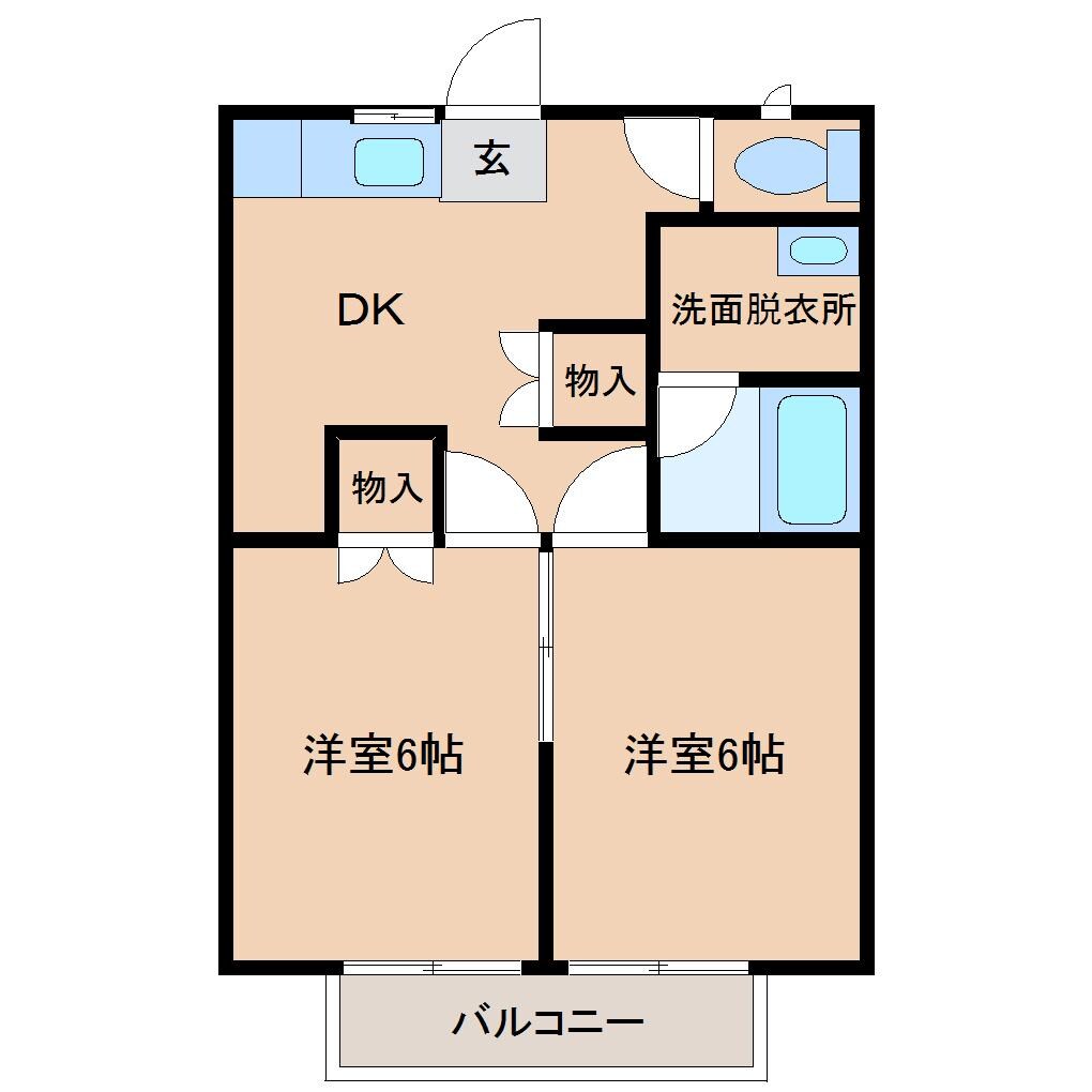 ガーデンブリッジの物件間取画像
