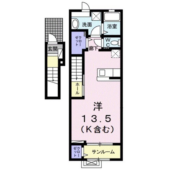 アザレアＥａｓｔの物件間取画像