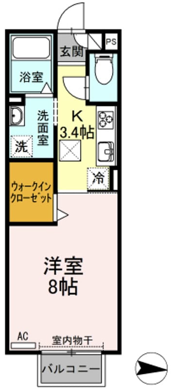 Ｄ－ｒｏｏｍ今池の物件間取画像