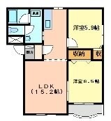 ＲＥＳＩＤＥＮＣＥ華の物件間取画像