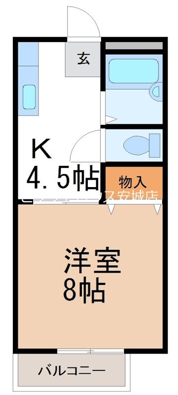 物件間取画像