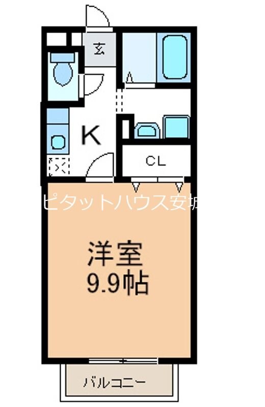物件間取画像