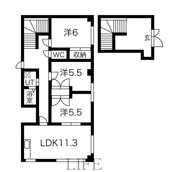 セントラルハイツⅠの物件間取画像