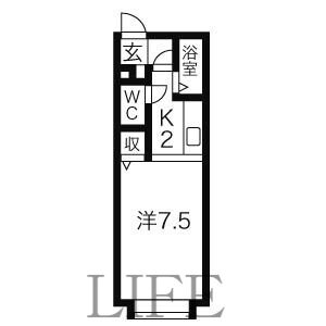 物件間取画像