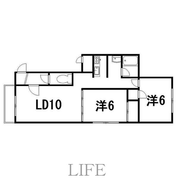 司マンションの物件間取画像