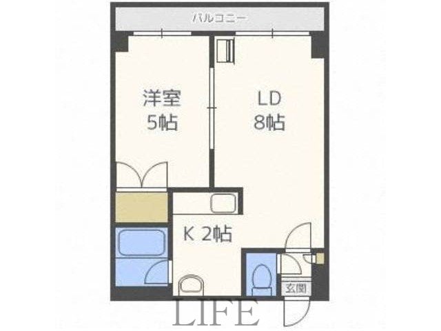 セントポーリア参番館の物件間取画像