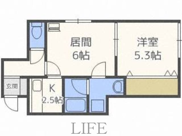 グランクリュ菊水の物件間取画像