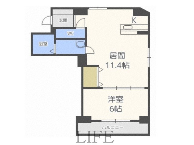 S-FORT南郷通の物件間取画像