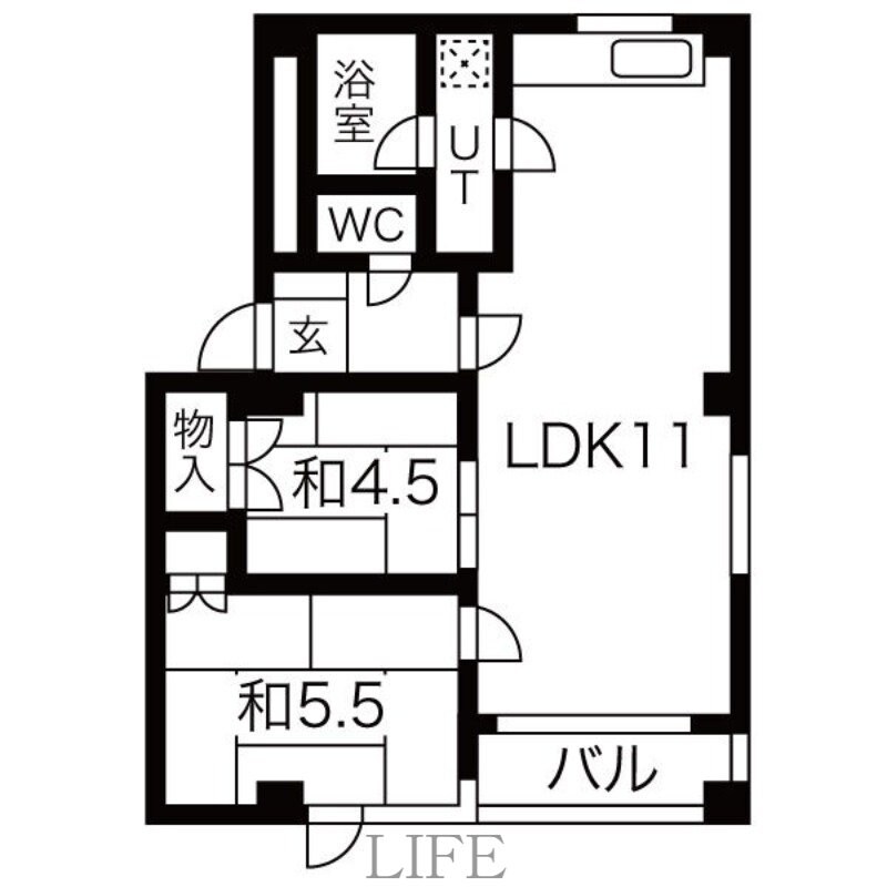 NSビルの物件間取画像