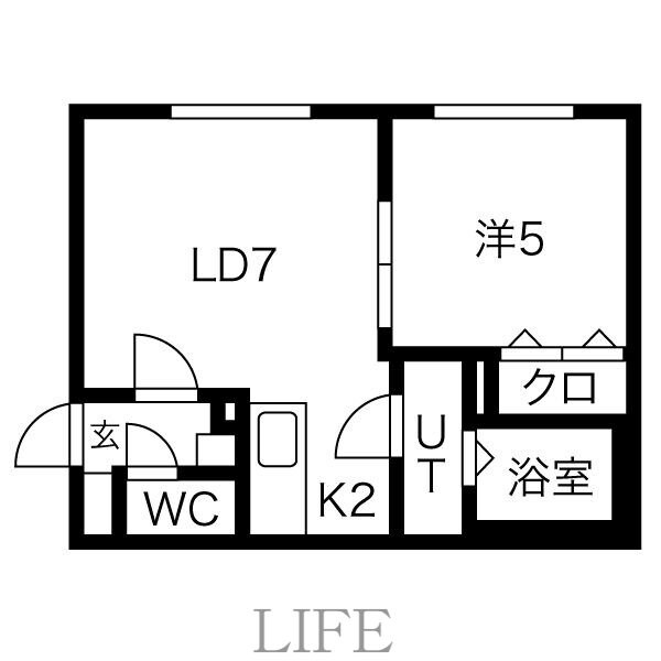 プルメリア栄通の物件間取画像