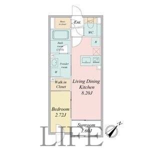 LiveCasa豊平の物件間取画像