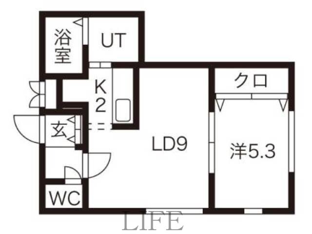 with友の物件間取画像