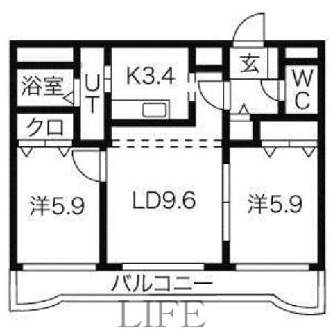 ルシード菊水元町の物件間取画像