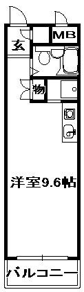 メゾン三田赤坂の物件間取画像