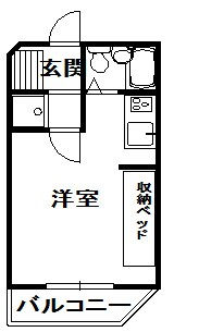 ジャルダン三田3番館の物件間取画像