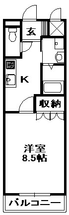 ピア三田の物件間取画像