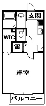 アヴェニール道場の物件間取画像