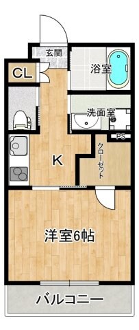 CoLaBo三田の物件間取画像