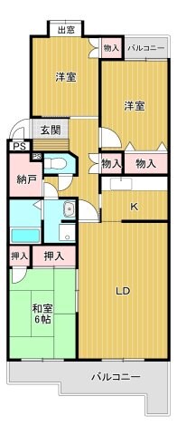 to Uあかしあ台の物件間取画像