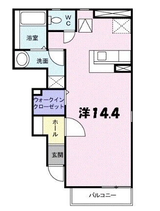 道場南口駅 徒歩12分 1階の物件間取画像