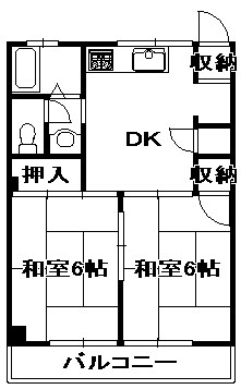 物件間取画像